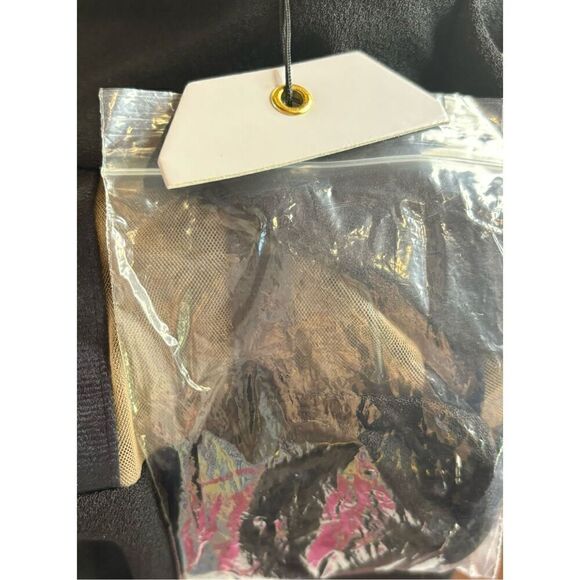 Dress The Population Black Label Anneli Illusion-Waist Strapless Midi Dress NWT - Picture 8 of 8